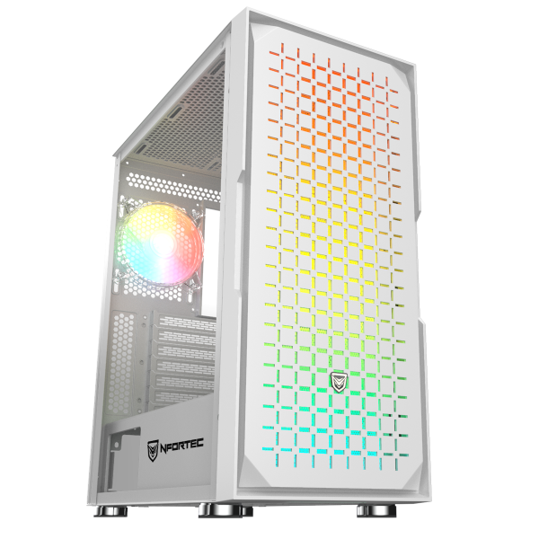 Nfortec Surtur White Torre Gaming ATX...
