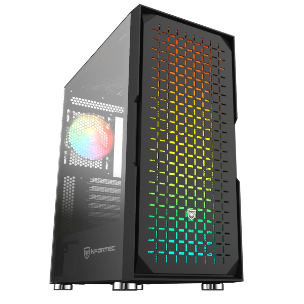 Nfortec Surtur Black Torre Gaming ATX...