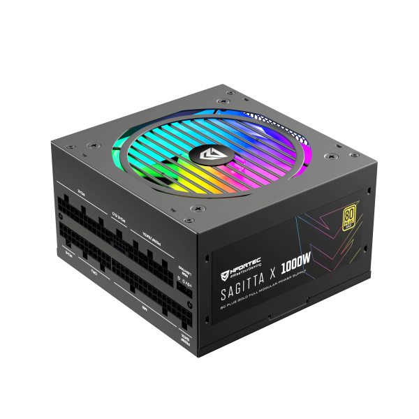 Nfortec SAGITTA X 1000W - Fuente de Alimentación Modular RGB 80+