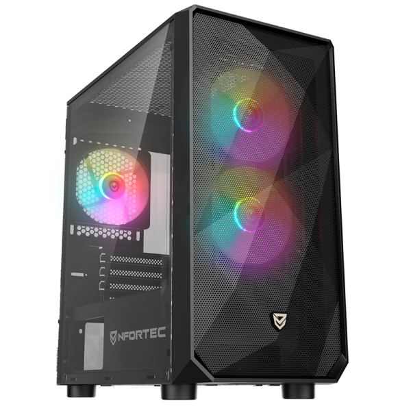 Nfortec DYS Black Torre Gaming -...
