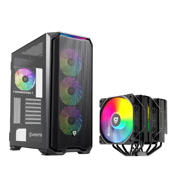copy of Pack PC Tower Nervia Black +...
