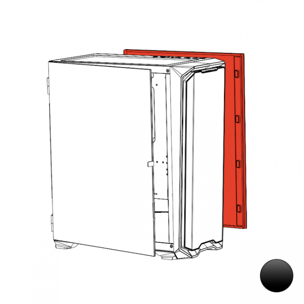 Repuesto - Panel lateral Krater X Negro