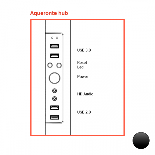 Peça sobressalente - Front Hub...