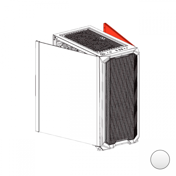 Repuesto - Lateral Krater Mini Blanco