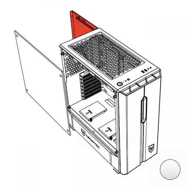 Repuesto - Lateral Antares White