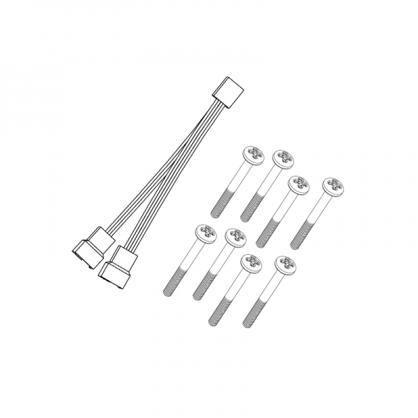 Repuesto Hydrus 240 R/B Cable Y + 8x...