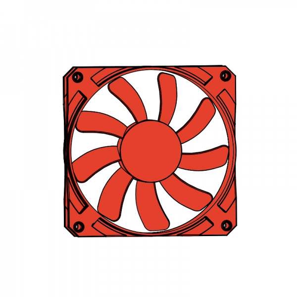 Repuesto - Ventilador Hydrus White