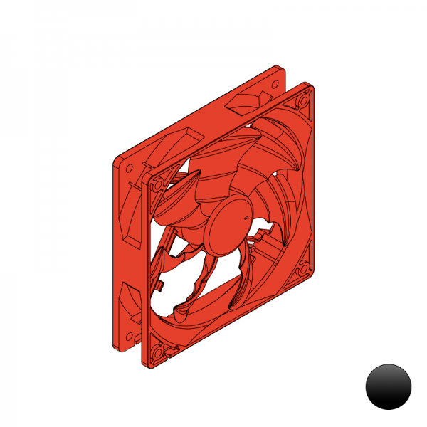 Repuesto - Ventilador Atria 360 Black