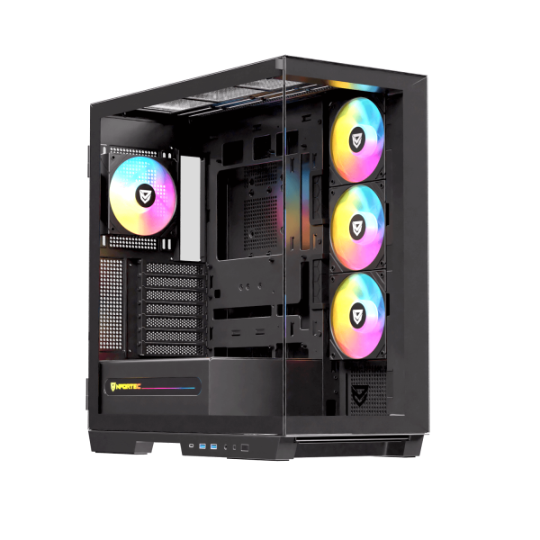 Nfortec Torre de PC para jogos Ursa...
