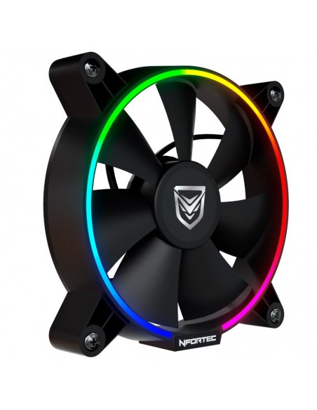 Nfortec Oberon KIT 3xRGB RING Fan