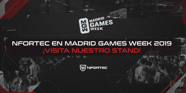 Nfortec at Madrid Games Week 2019: four days of hardware