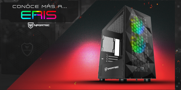 Get to know Eris in depth: our new gaming case with meshed front panel