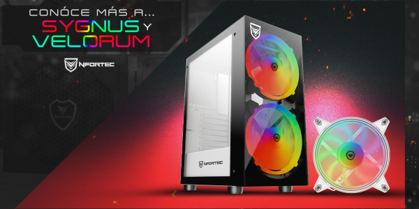 Learn more about Sygnus and Velorum: our new ARGB tower and ARGB ventilation